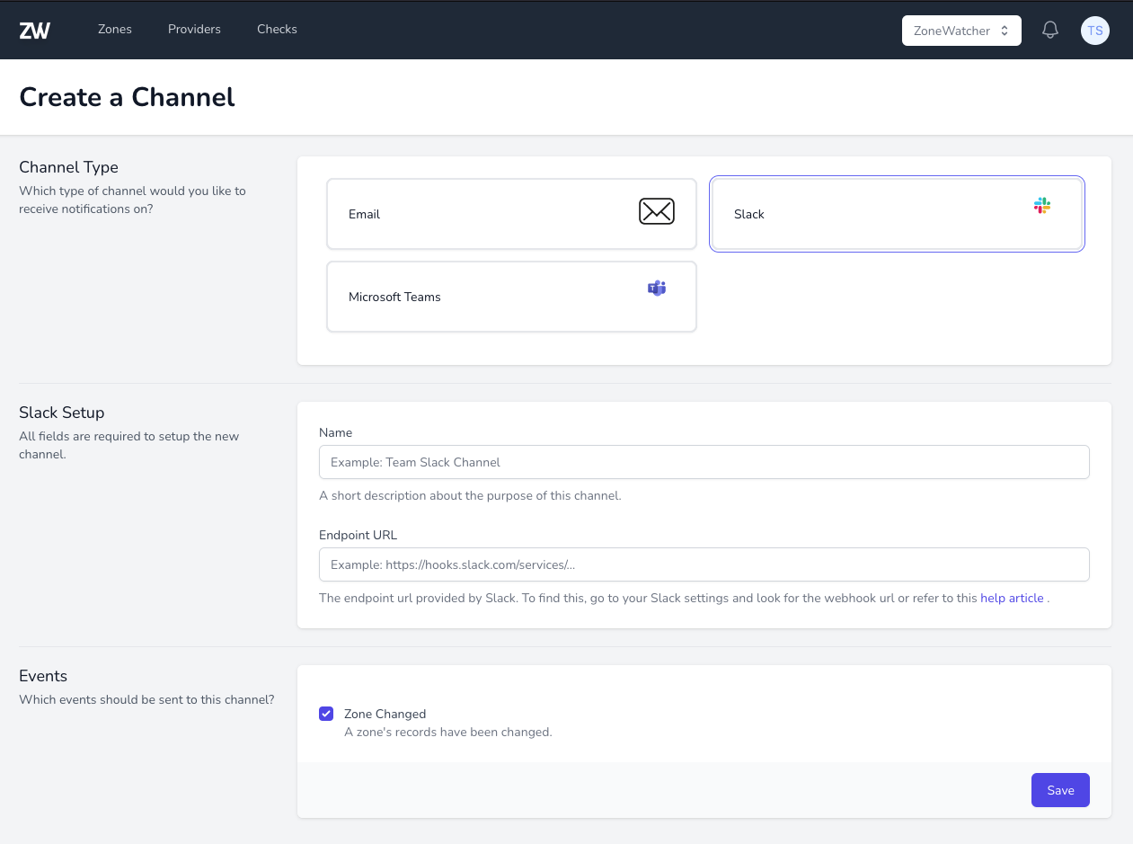 Notification Channels